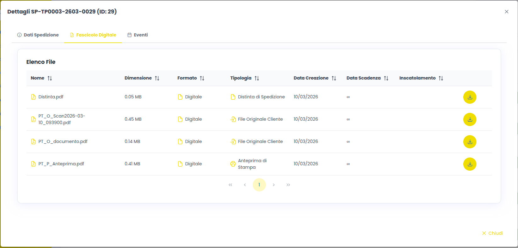 ResiPostali.it Fascicolo Digitale